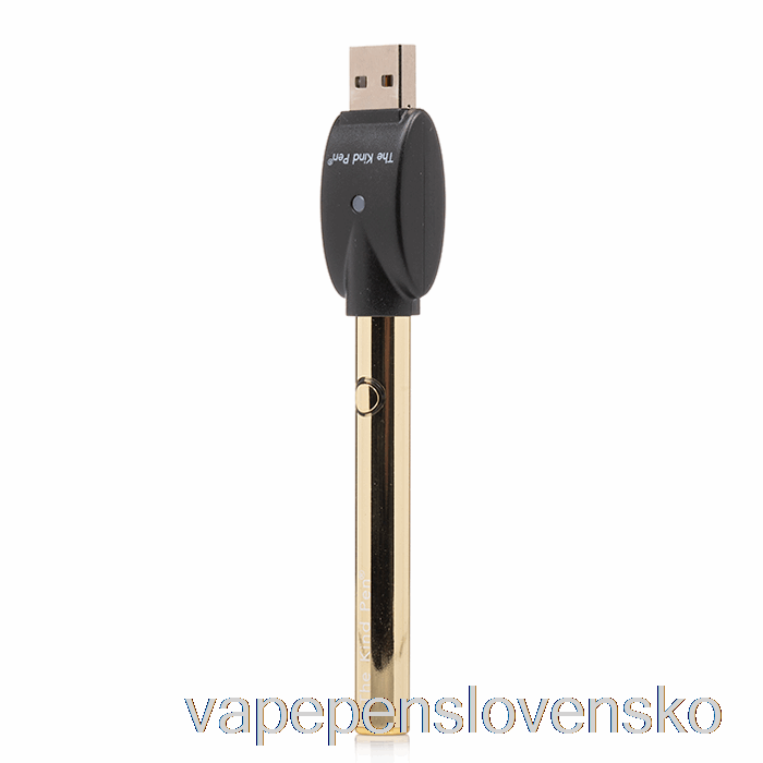 Druh Pera Vv 510 Závitová Batéria Zlatá Vape Bez Nikotinu